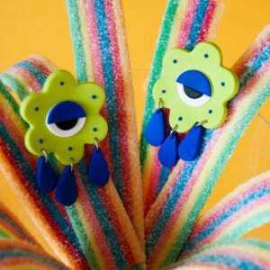 Unamused Flower Earrings