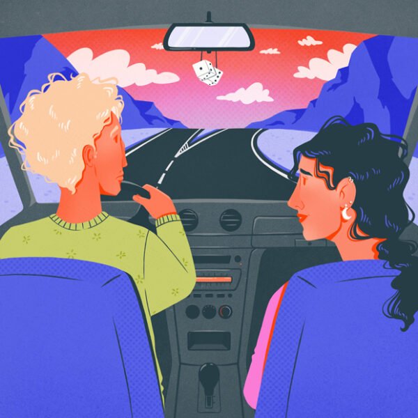 A Fork in the Road Print