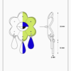 Unamused Flower Earrings - Image 5