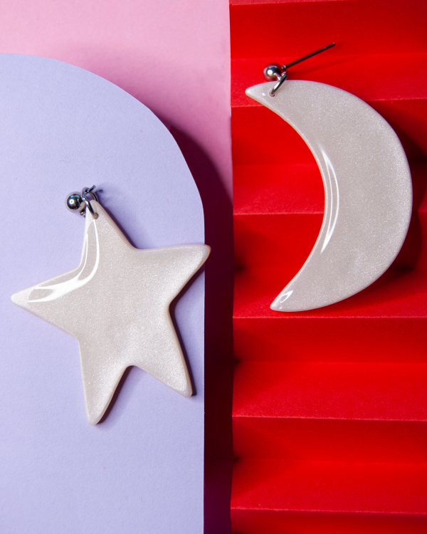 Moon & Stars Earrings