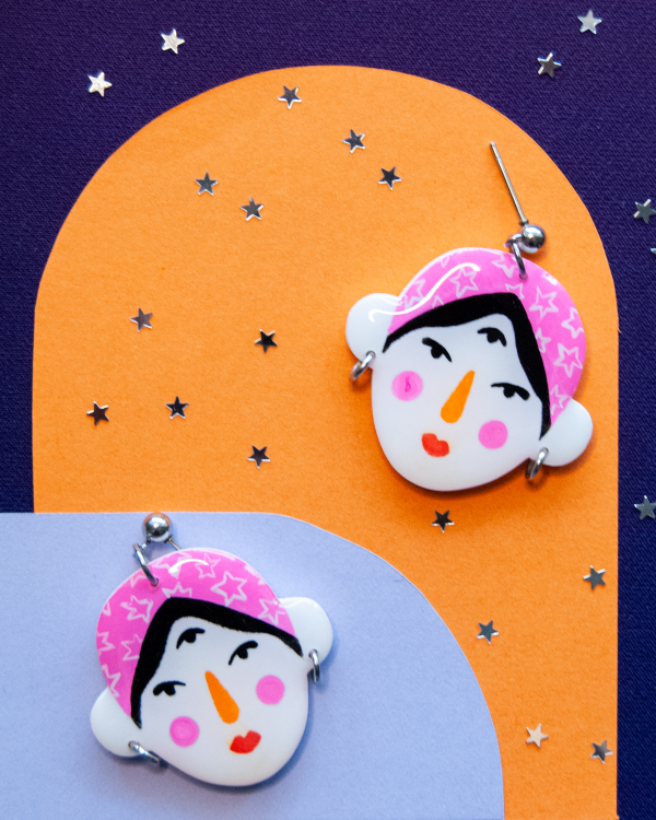 Psychic Fren Earrings - Image 4